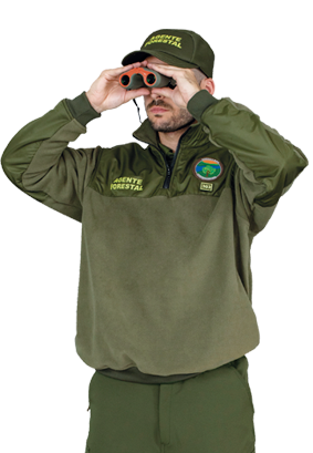 ejemplo uniforme de agentes forestales